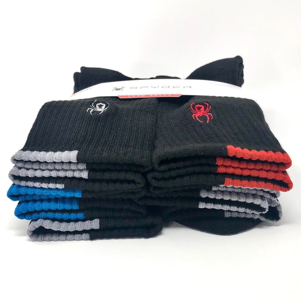 Spyder Men’s Crew Socks | 5 Pairs - Picture 7 of 7
